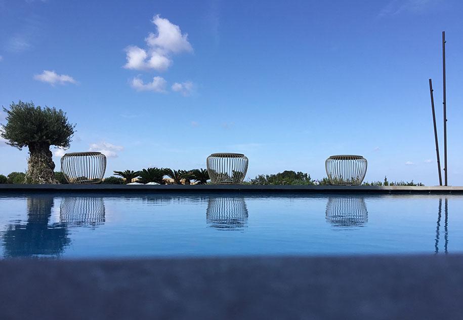 Gestaltung eines privaten Swimmingpools mit Feinsteinzeug | Casalgrande Padana