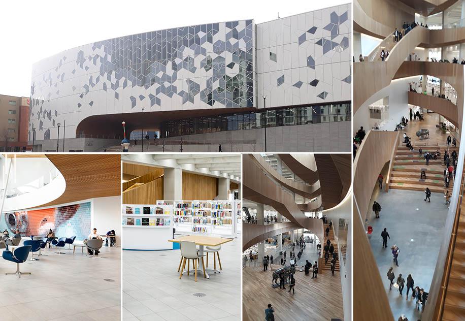 New Central Library: Eine futuristische kulturelle Agorá | Casalgrande Padana