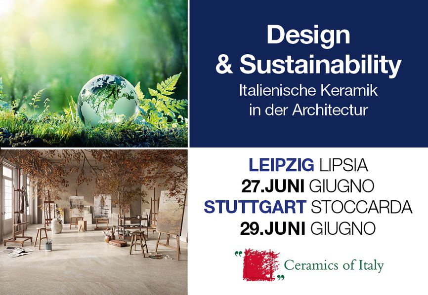 Casalgrande Padana nimmt teil an der Ceramics of Italy for Sustainability – Design & Nachhaltigkeit