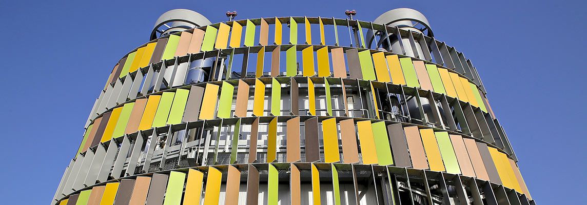 Un sorprendente brise-soleil per la nuova centrale di cogenerazione di Bologna