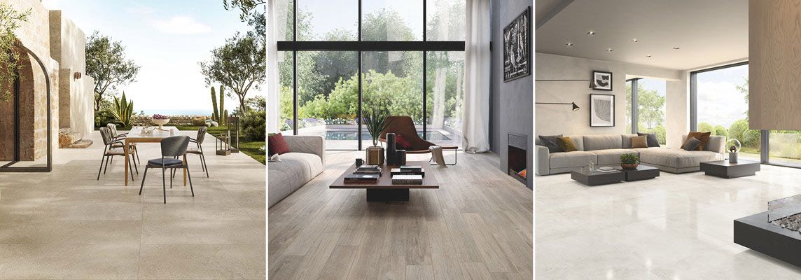 Come scegliere le giuste superfici per pavimenti e rivestimenti in gres porcellanato