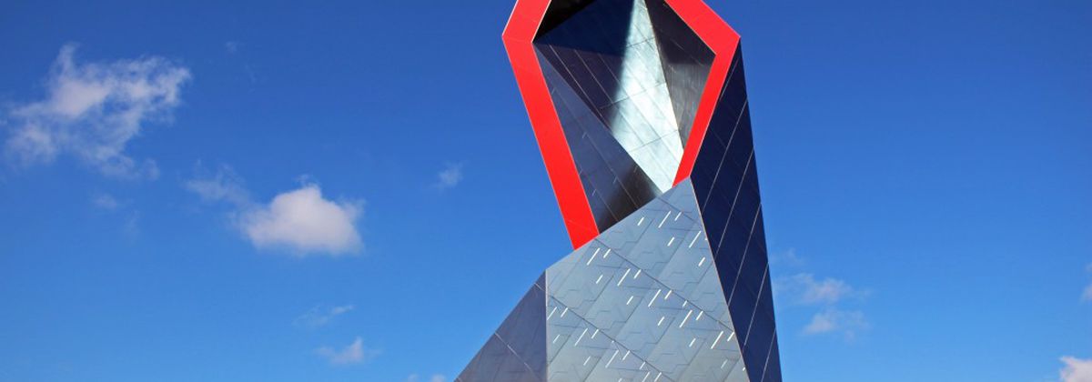 The Crown: dreidimensionales Wahrzeichen von Daniel Libeskind The Crown: dreidimensionales Wahrzeichen von Daniel Libeskind