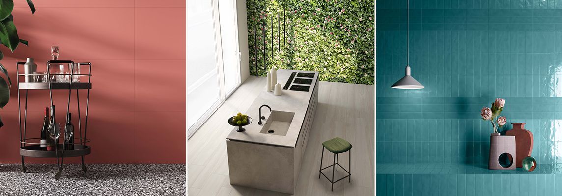 How to decorate your home with Casalgrande Padana’s coloured tiles