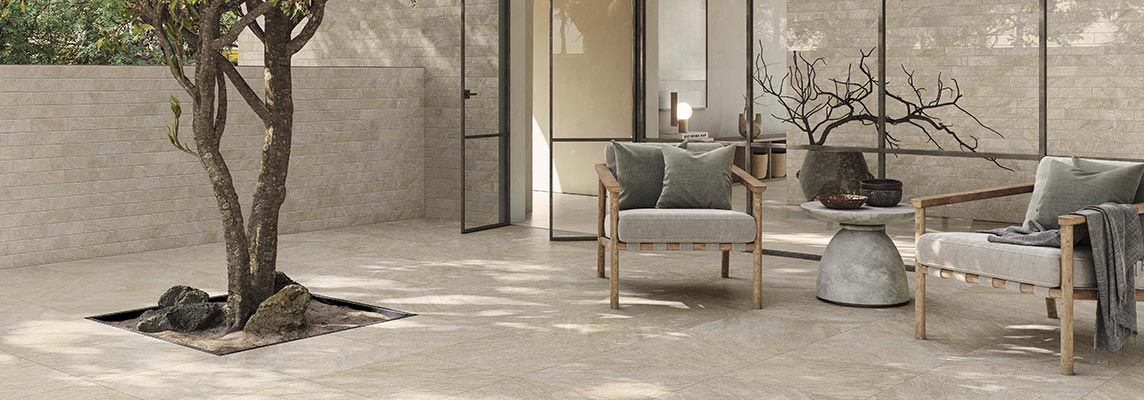 Petra: Feinsteinzeug mit dem natürlichen Charme von Naturstein