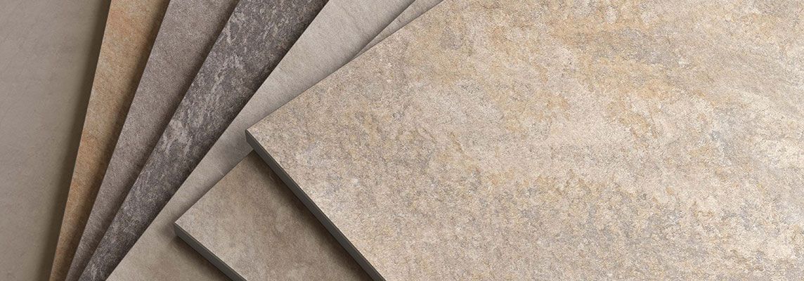 How much do porcelain stoneware tiles weigh?